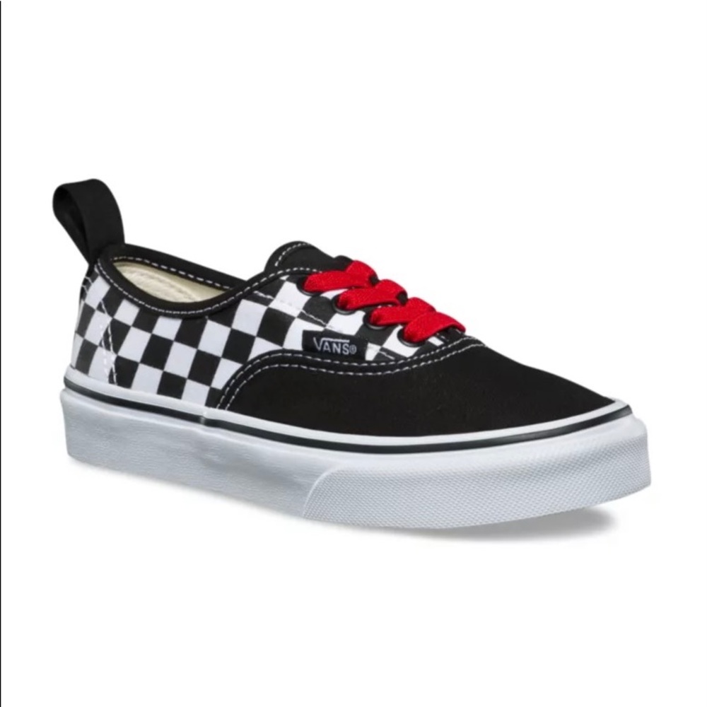 VANS CHECKERBOARD AUTHENTIC ELASTIC LACE